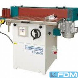 Schleifen, Bürsten, Polieren, Strukturieren - Kantenschleifmaschine - Wegoma KS 2400