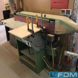 Schleifen, B&uuml;rsten, Polieren, Strukturieren - Kantenschleifmaschine - Wegoma KS 2400